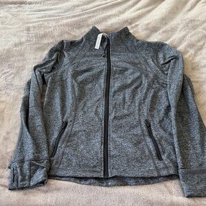 Women’s Lululemon Athletica Charcoal Full-Zip Jacket Size 14/very good condition